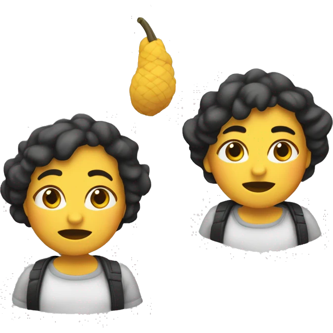 chica cuernuda con cuernos  emoji