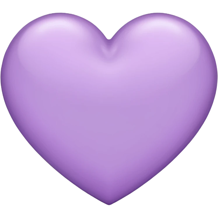 Light Purple heart emoji