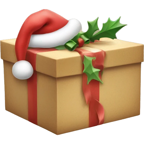 Christmas gift  emoji