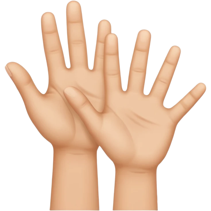 6 7 an hands moving emoji