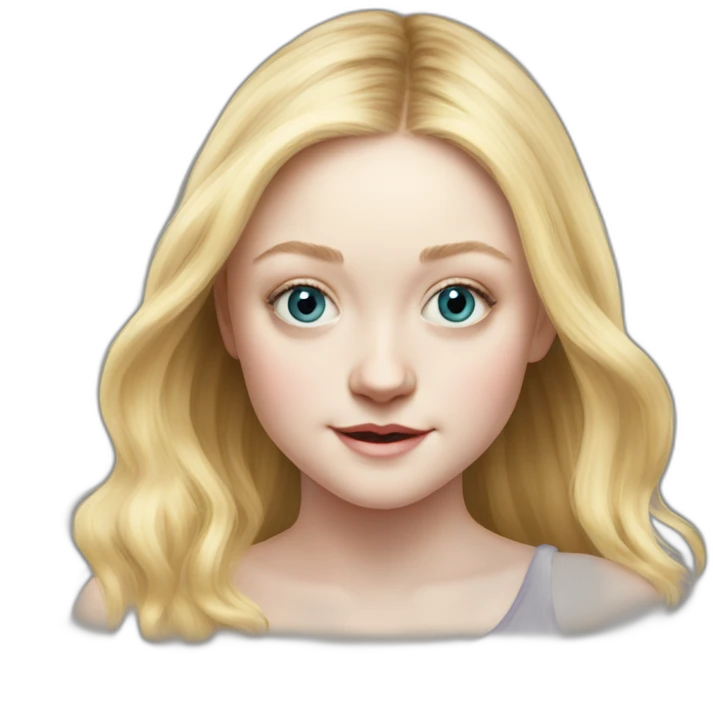 actress child dakota fanning emoji