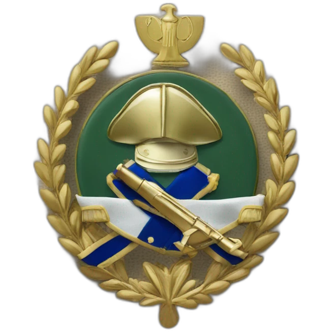 Justice honneur patrie militaire emoji