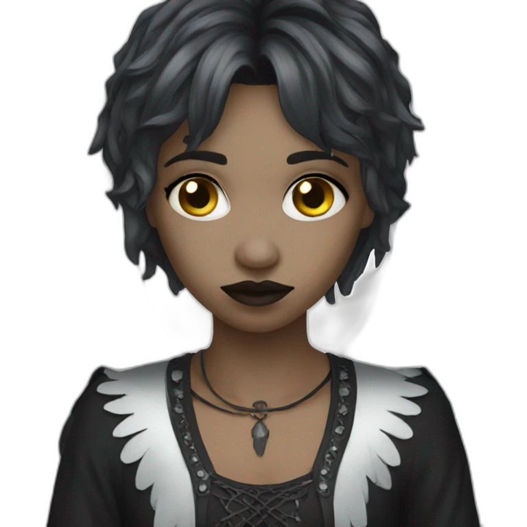 gothic angel emoji