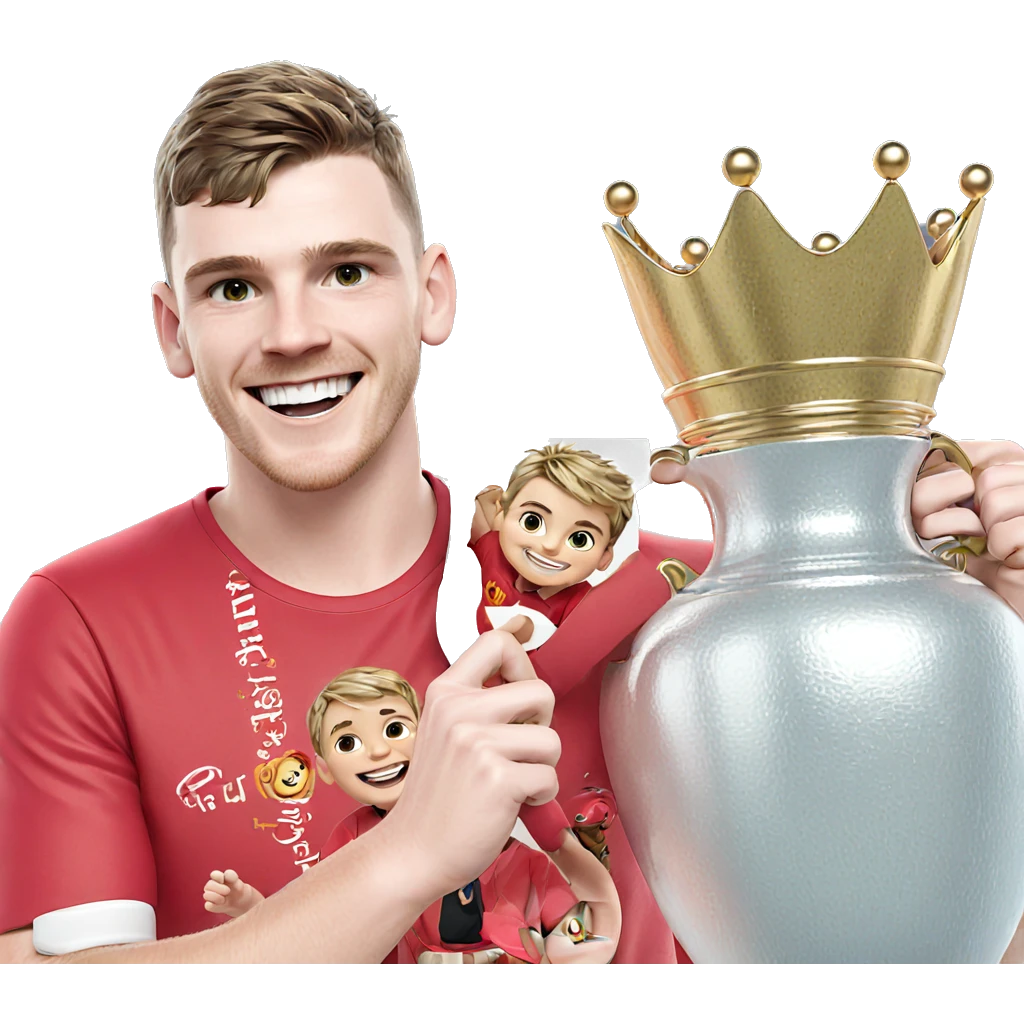 smiling boy in red shirt emoji