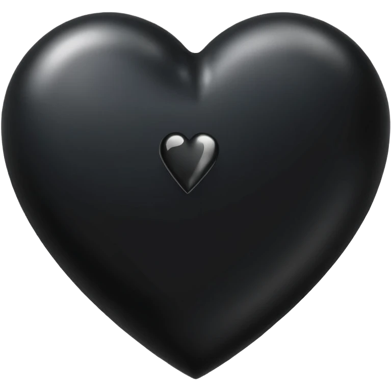 Black heart that says VOXXX emoji