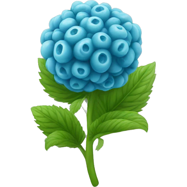 blue raspberry emoji