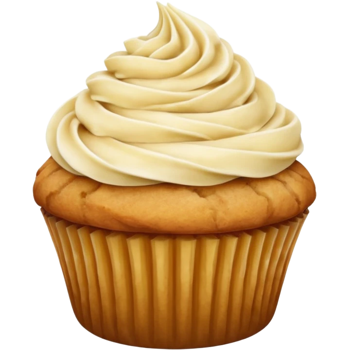 Apple cupcake emoji
