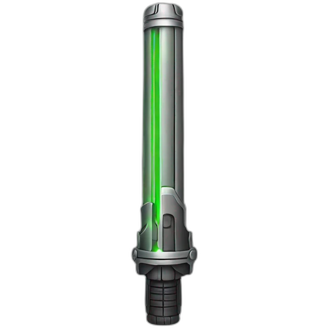 Lightsaber squeezing emoji