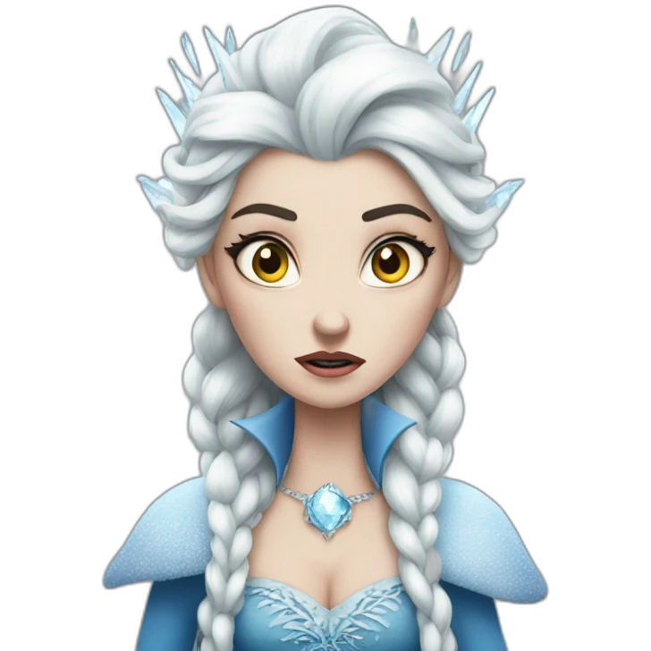 angry The Snow Queen emoji