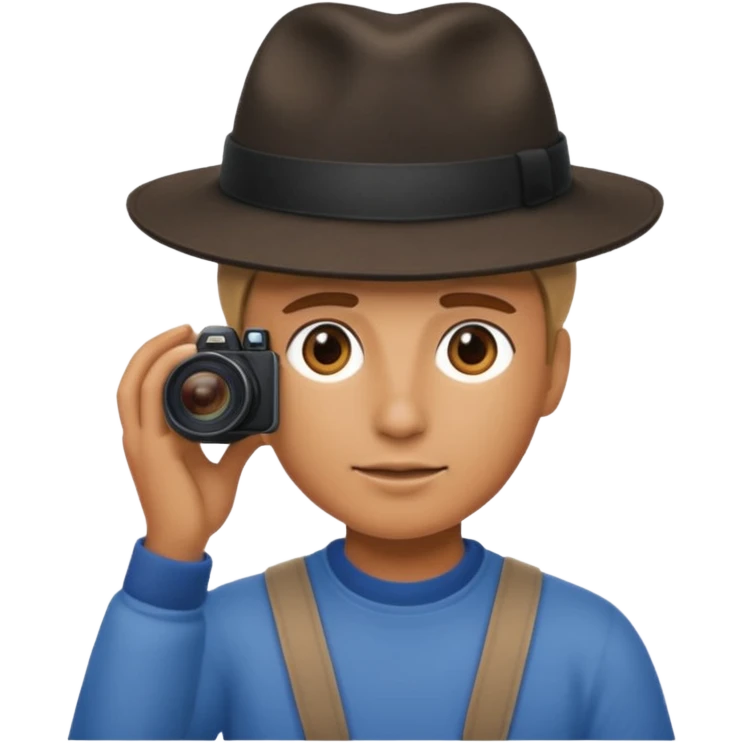 photographer facing away emoji