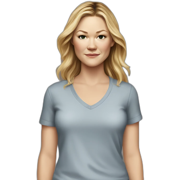 julia-stiles wearing shirt emoji