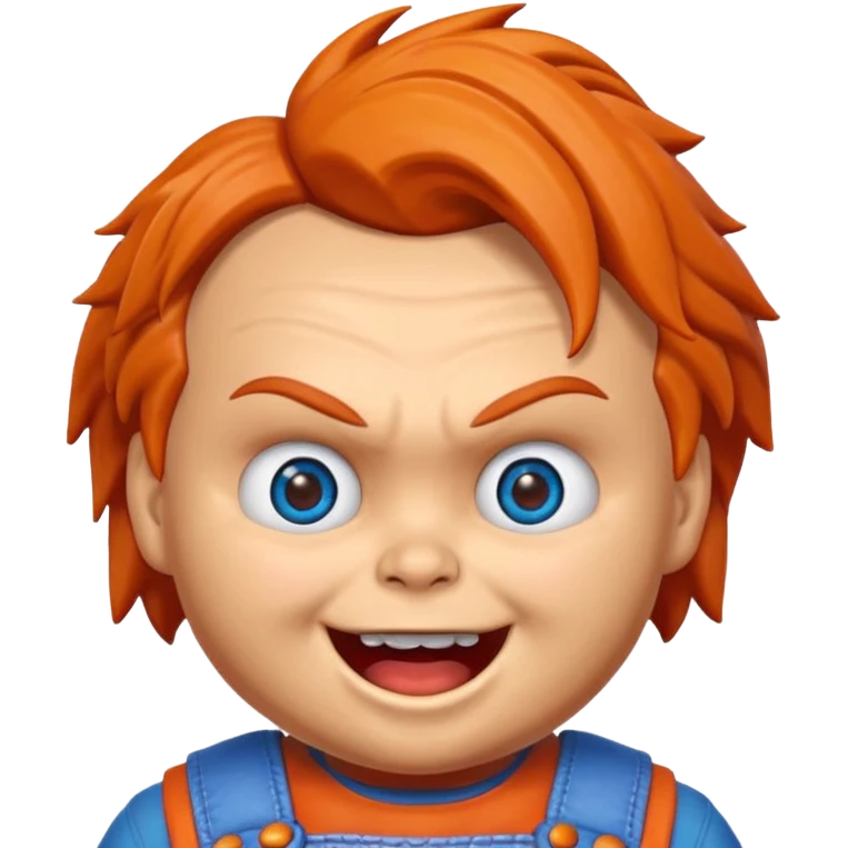 Un emojin de chuky emoji