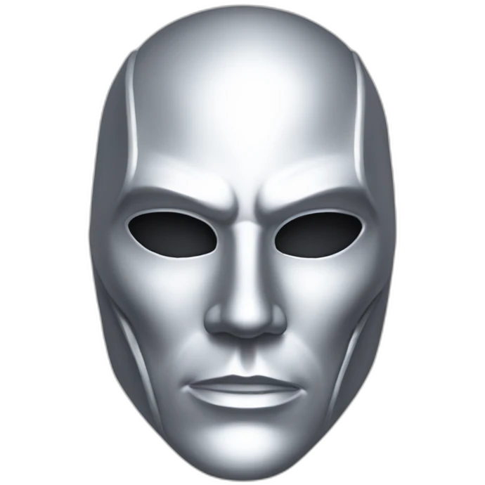 The mask Silver surfer emoji