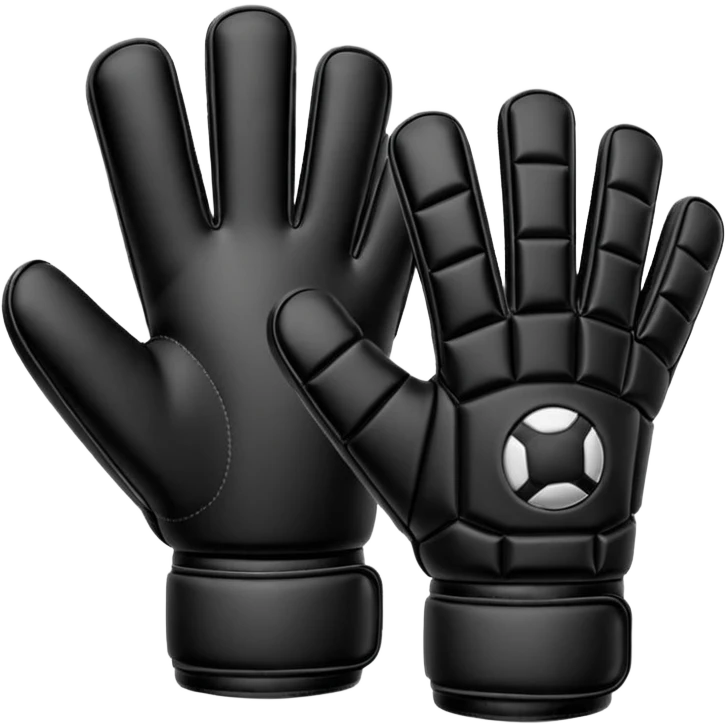 goalkeeper gloves emoji