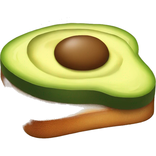 smashed avacado toast  emoji
