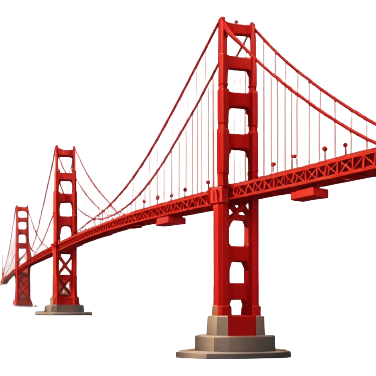 Golden Gate Bridge emoji
