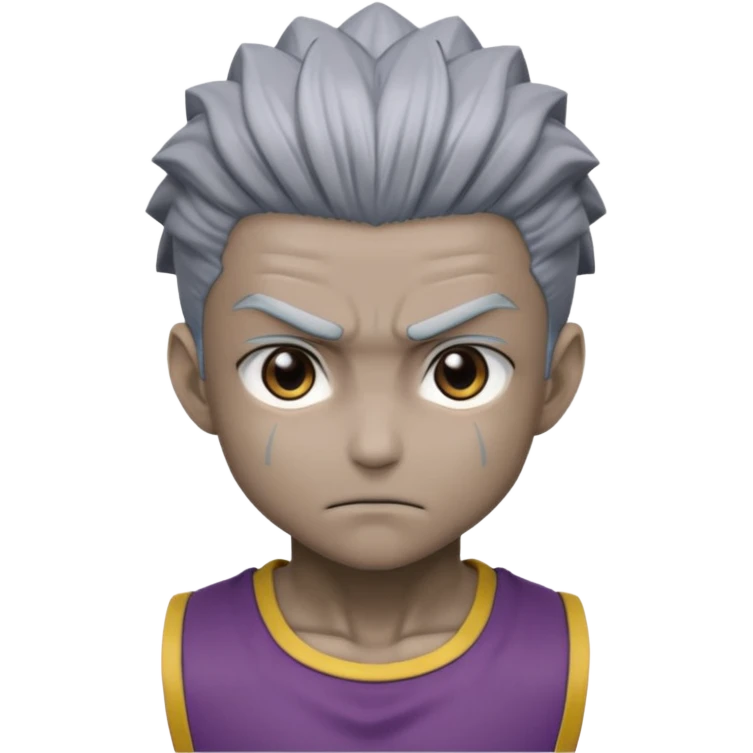a front view shot of meruem from hunter x hunter emoji