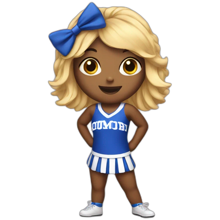 cheerleader emoji