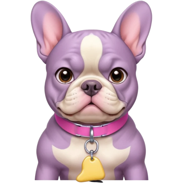 lilac frenchie emoji