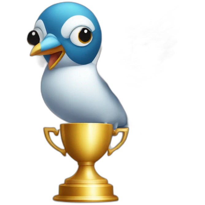 bird winning supercup emoji