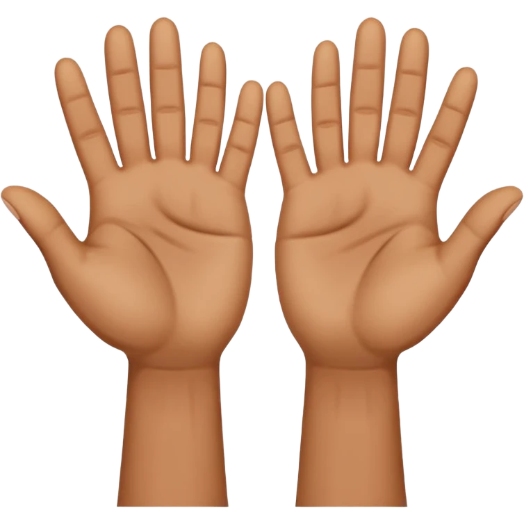 confused hands emoji