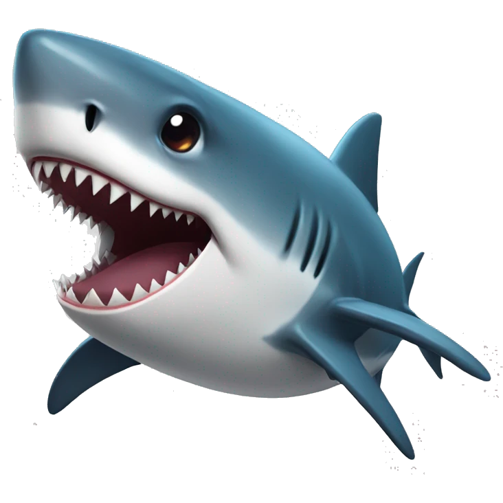 Shark un love emoji