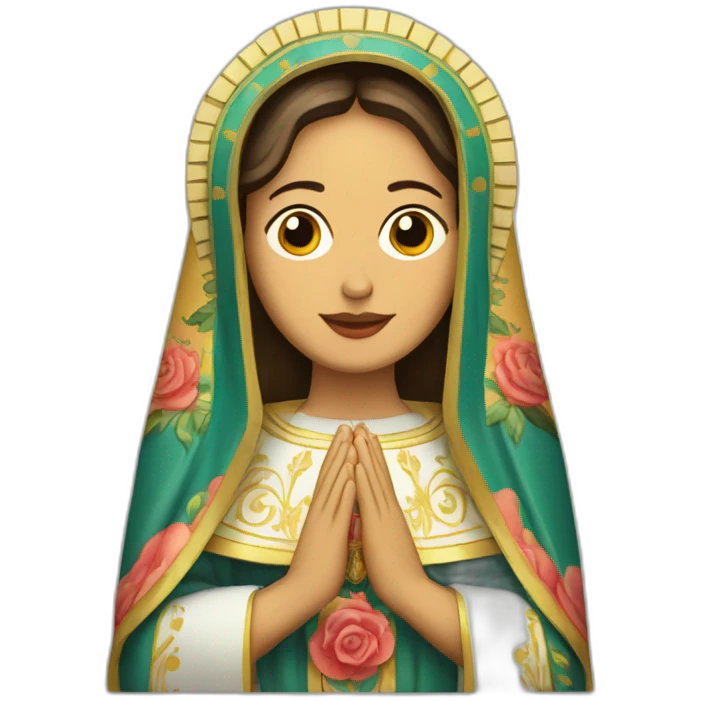 Virgen María de Guadalupe  emoji