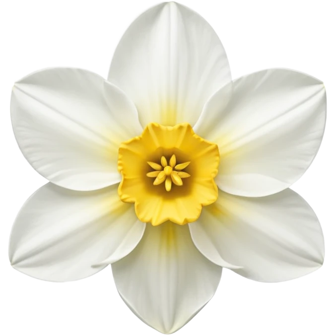 Narcissus flower emoji