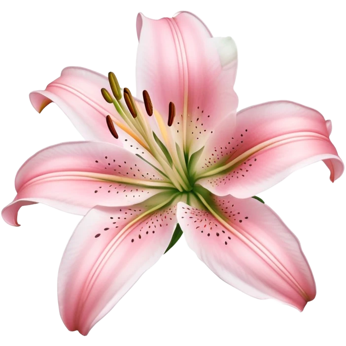 light pink lilium emoji