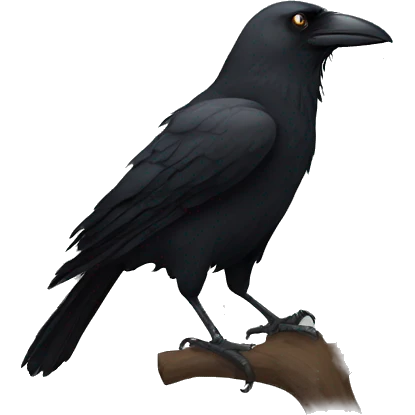 Crow  emoji