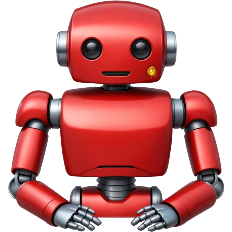 Red robot emoji