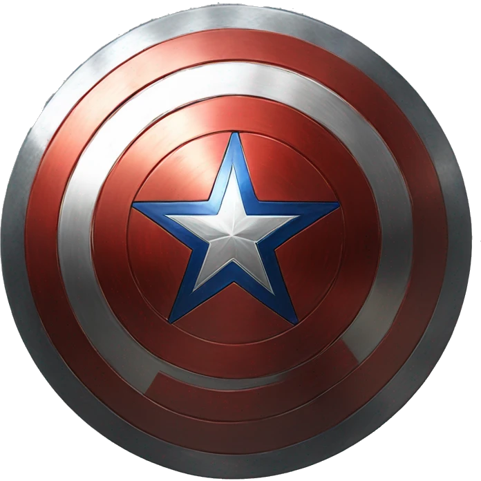 Captain America shield  emoji