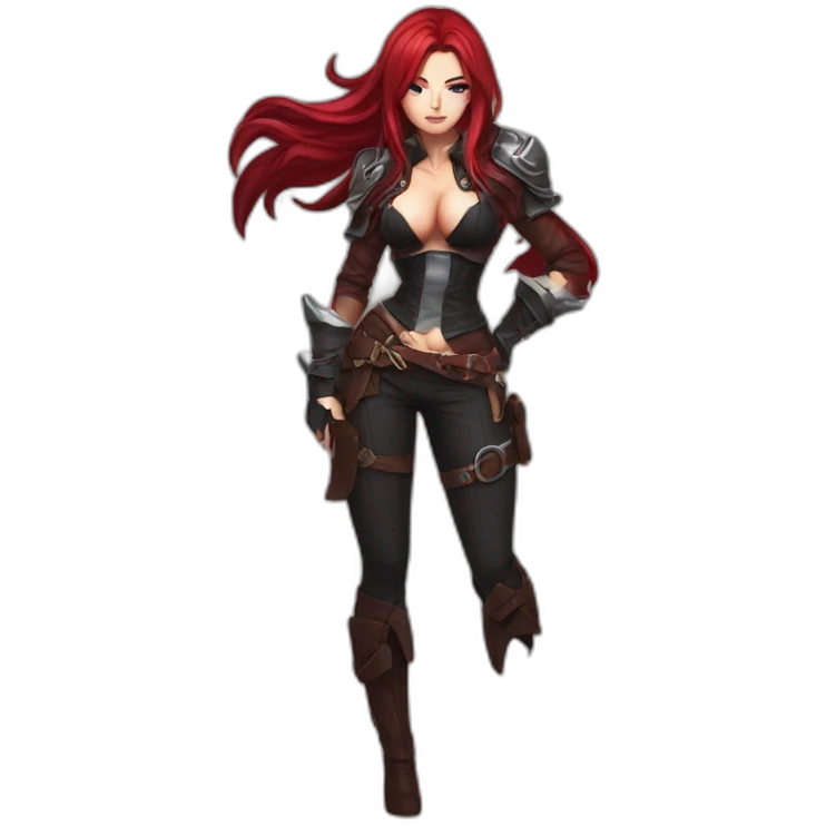 Katarina full pose nsfw sfw emoji