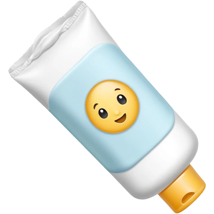 Diaper cream emoji