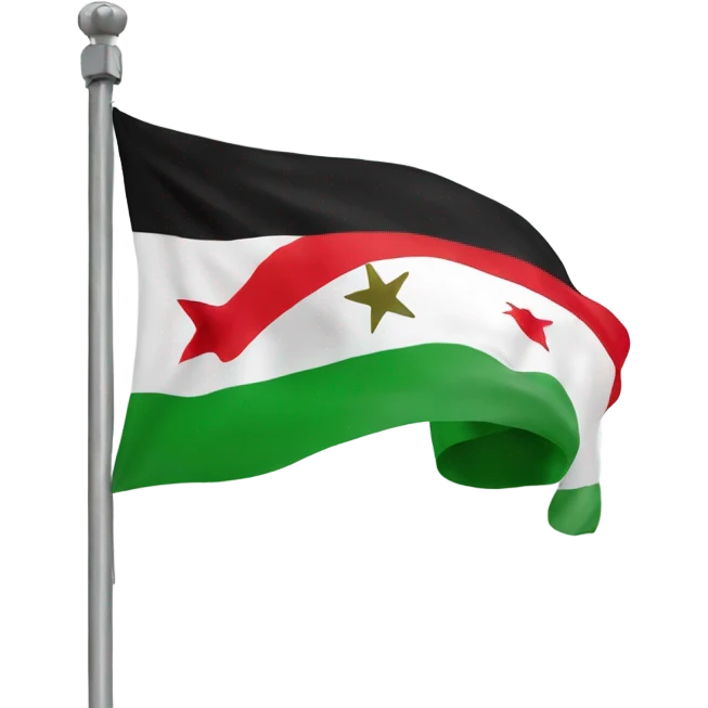 free Syria flag emoji