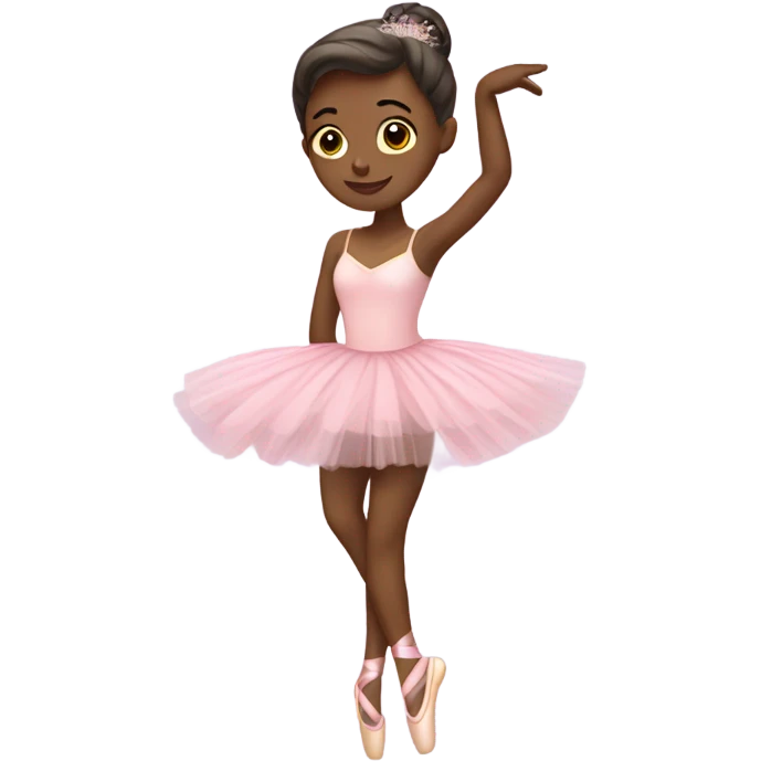 ballerina con tutu emoji