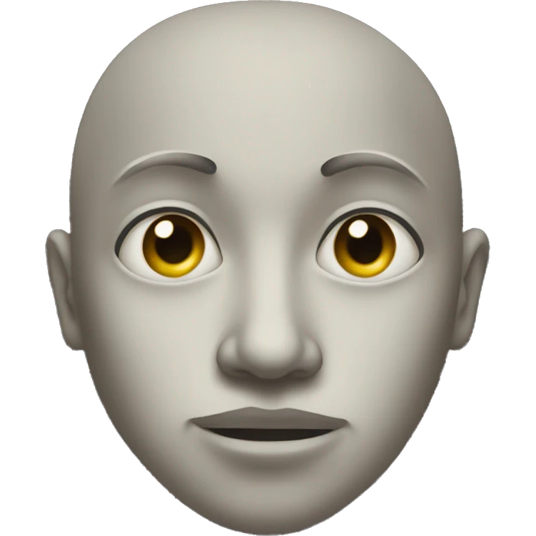 mask and gaze of boy emoji