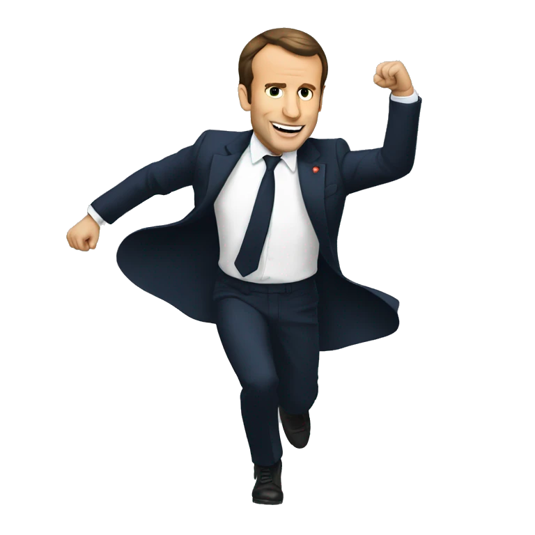 Macron qui danse emoji