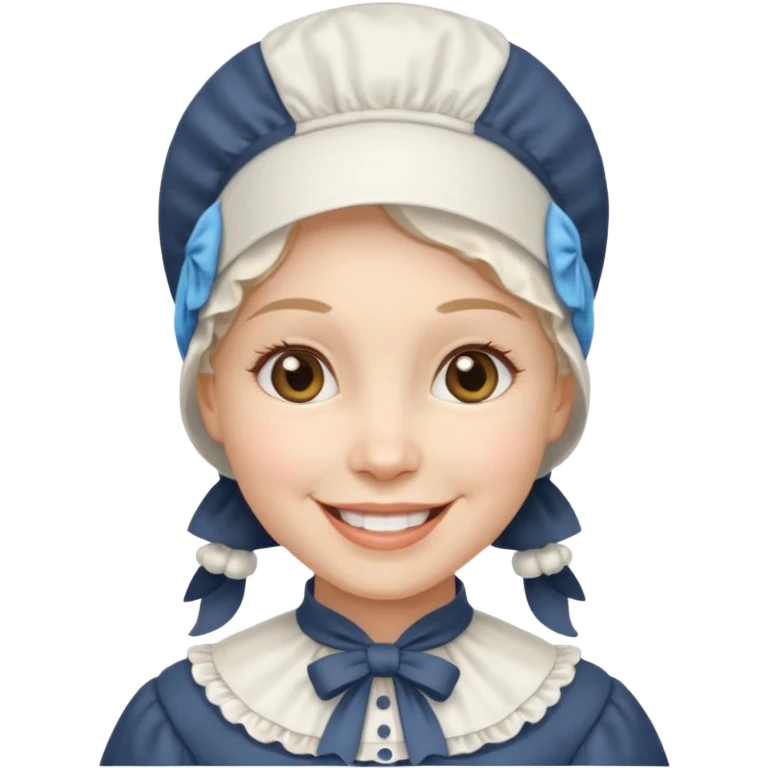 1800's american female emoji