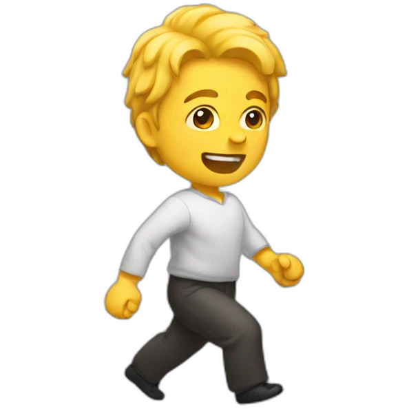 Pushing emoji