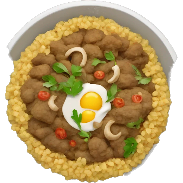 Iraqi food dish emoji