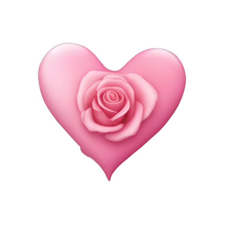 Corazón rosa claro  emoji