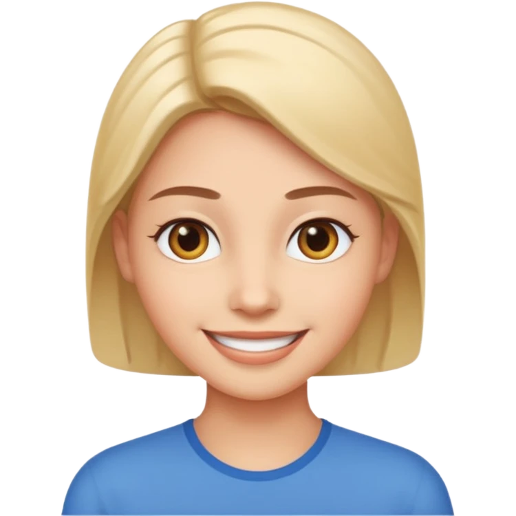 confident smily emoji