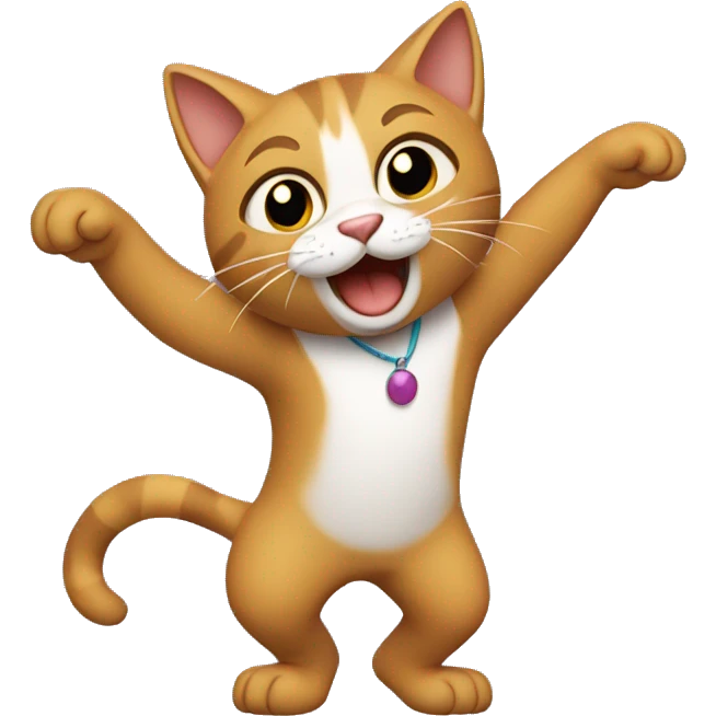 Gato bailando  emoji
