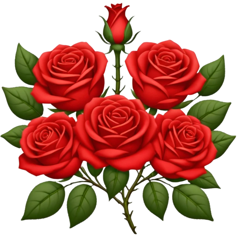 brasão com rosas condessa vermelha emoji