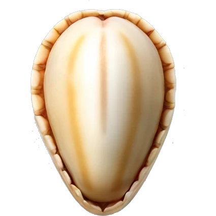 Cowrie shell emoji