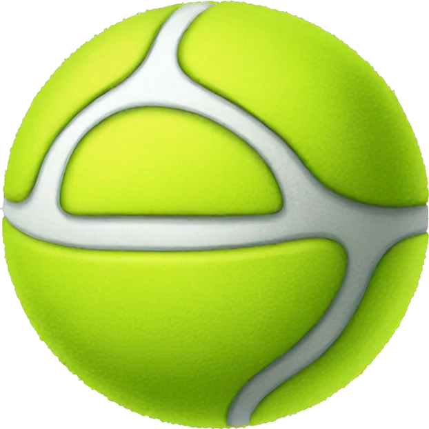Tennis ball emoji