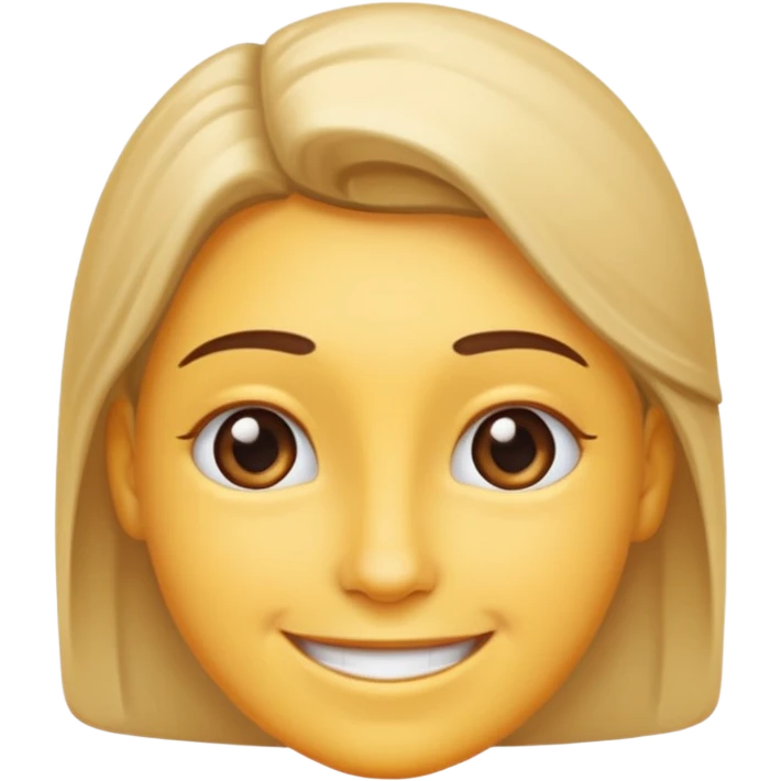 Smily face showing great respect  emoji