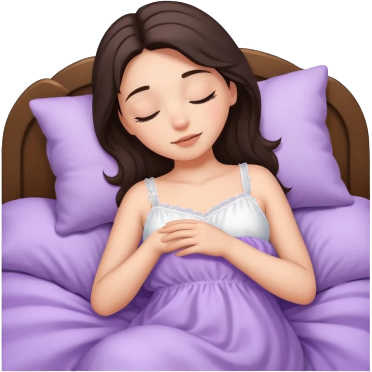 brunette-single-girl-in-lavender-bed-sleeping-pretty-eyelashes-light-skin emoji