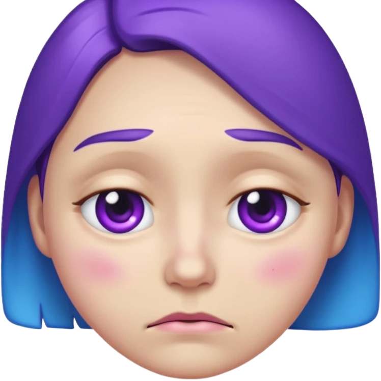sad emoji with bruise under eye
no i would like skmilar to smiling face holding up tearsnot tears just bruise emoji